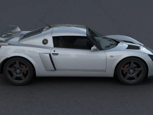 Opel Speedster Tuning 3D Model