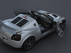 Opel Speedster Tuning Model 3D