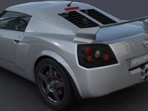 Opel Speedster Tuning 3D Model