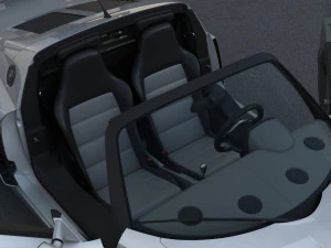 Opel Speedster Tuning 3D Model