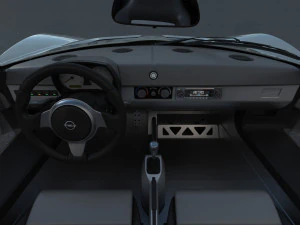 Opel Speedster Tuning 3D Model