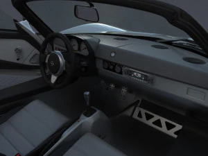 Opel Speedster Tuning 3D Model