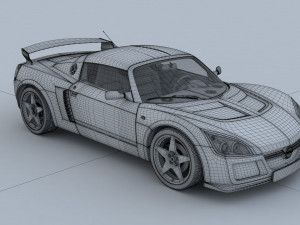 Opel Speedster Tuning Model 3D