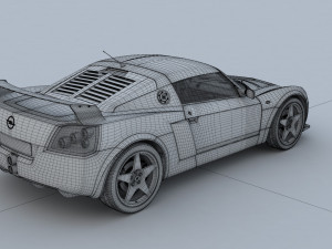 Opel Speedster Tuning Model 3D