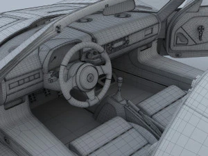 Opel Speedster Tuning 3D Model