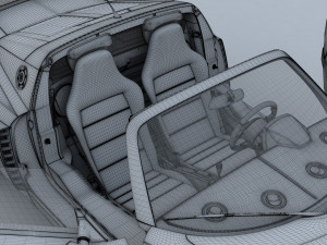 Opel Speedster Tuning Model 3D
