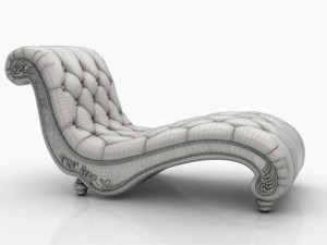 couch fratelli barri florence 3D 모델