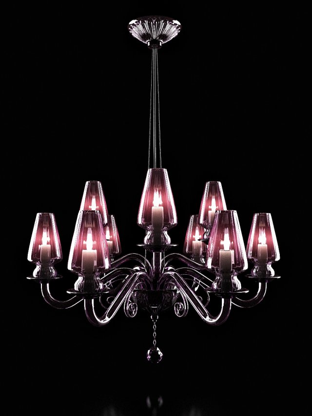 italamp chandelier rigel 344 Modèle 3D .c4d .max .obj .3ds .fbx .stl .blend 