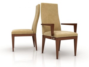chair mobilfresno eros Modello 3D