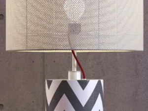 zigzag desk lamp 3D Model