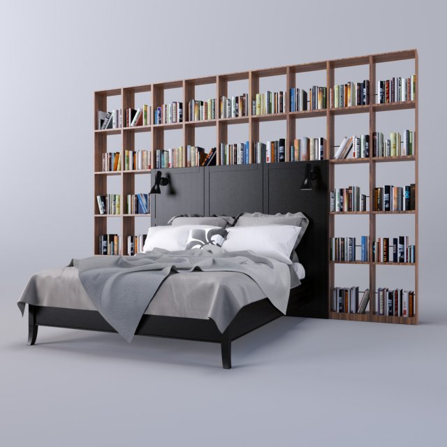 axyz loft bed 3D-Modell .c4d .max .obj .3ds .fbx .stl .blend 