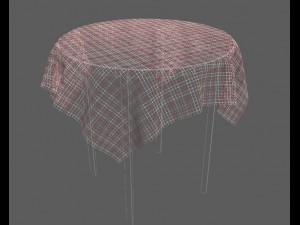 table 01 Model 3D