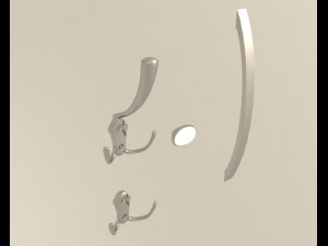 furniture for hall 3D Модель