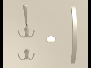 furniture for hall 3D-Modell