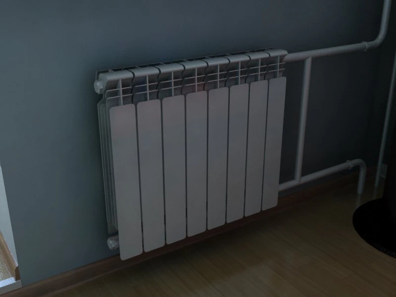 radiator01 3D Model .c4d .max .obj .3ds .fbx .stl .blend 
