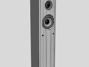 floorstanding speaker 01 3D Model