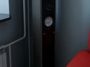 floorstanding speaker 01 3D Model