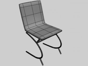 suit for dining room  cafe 3D Model