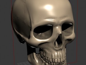 Scull 3d print 3D प्रिंट मॉडल