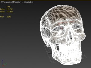 Scull 3d print 3D प्रिंट मॉडल