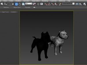 dog figure pitbull Modello di stampa 3D