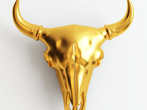 bison skull 3D 打印模型