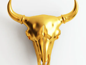 bison skull 3D Print Model