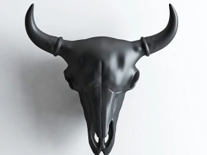 bison skull 3D Print Model