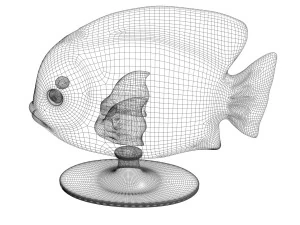 giulia mangani fish 4259 3D Model