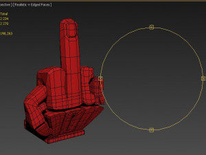 phone stand middle finger Modèles 3D en vedette