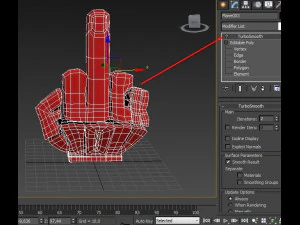 phone stand middle finger 3D Print Model