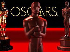 Oscar statuette and bonus melted oscar Model Cetak 3D