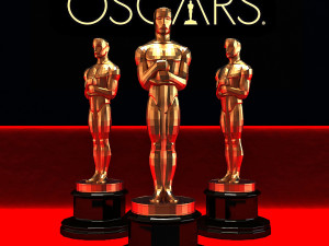 Oscar statuette and bonus melted oscar Model Cetak 3D