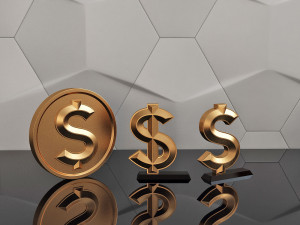icons of world currencies Modello di stampa 3D