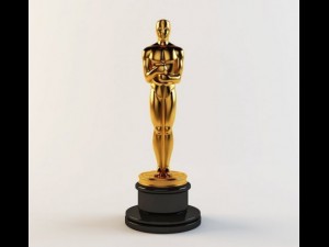oscar statuette 3D 打印模型