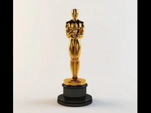 oscar statuette 3D Print Model