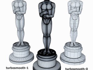oscar statuette 3D 打印模型