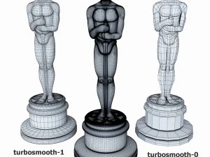 oscar statuette 3D Print Model