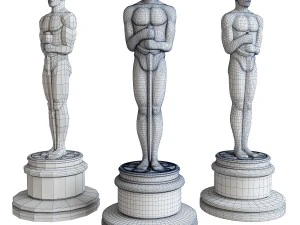oscar statuette 3D Print Model