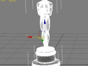 oscar statuette 3D Print Model