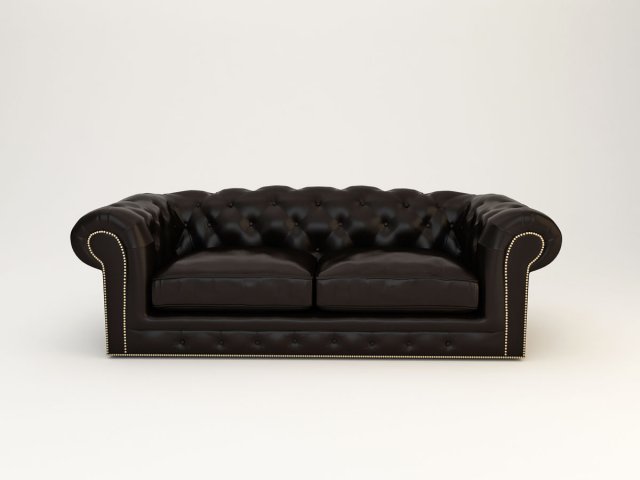 leather sofa Model 3D .c4d .max .obj .3ds .fbx .stl .blend 