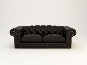leather sofa Modello 3D