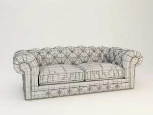 leather sofa 3D Model