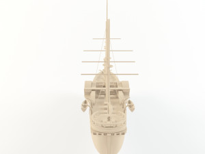 steamer great western Modelo 3D