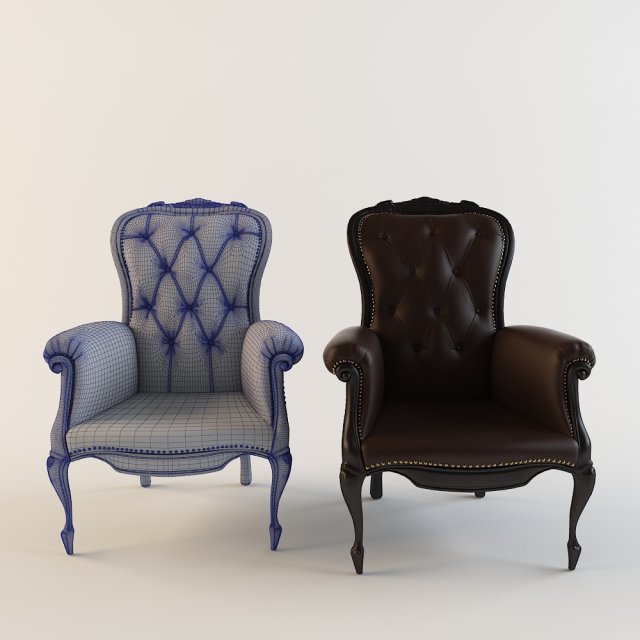 moooismokechair 3D Model .c4d .max .obj .3ds .fbx .stl .blend