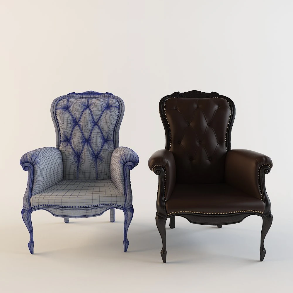 moooismokechair 3D Model .c4d .max .obj .3ds .fbx .stl .blend 