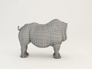 corpo di rinoceronte Modello 3D