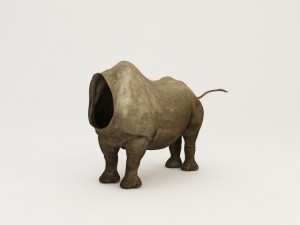 rhino body Modello 3D