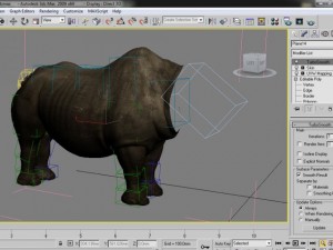 rhino body Modello 3D