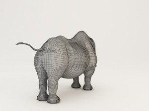 rhino body Modello 3D